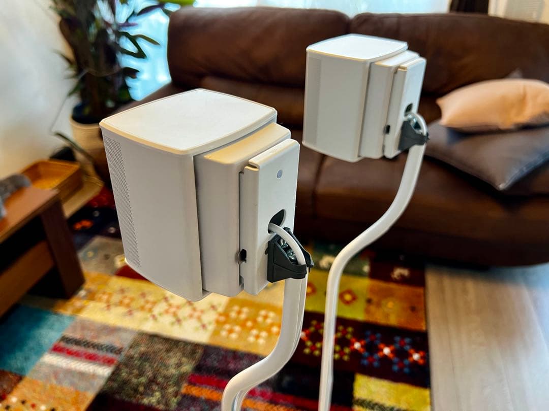 【美品】Bose ホワイト 純正スタンド付き サラウンドSPEAKERS