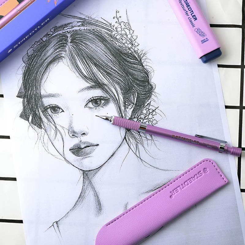 【中国限定 廃番稀少】ステッドラー 925 35 シャープペン ドリームパープル