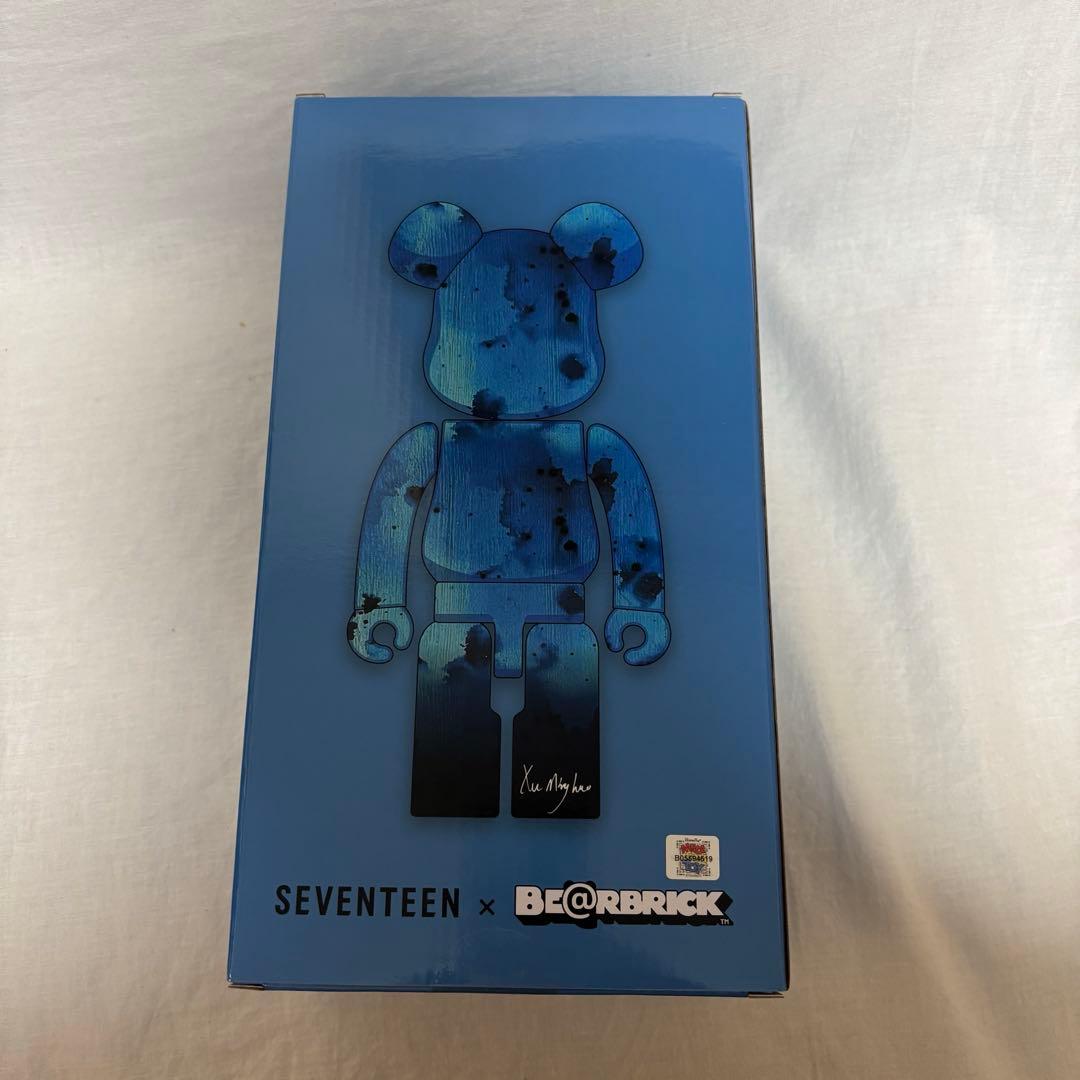 ミンハオ セブチ SEVENTEEN ベアブリック 400%