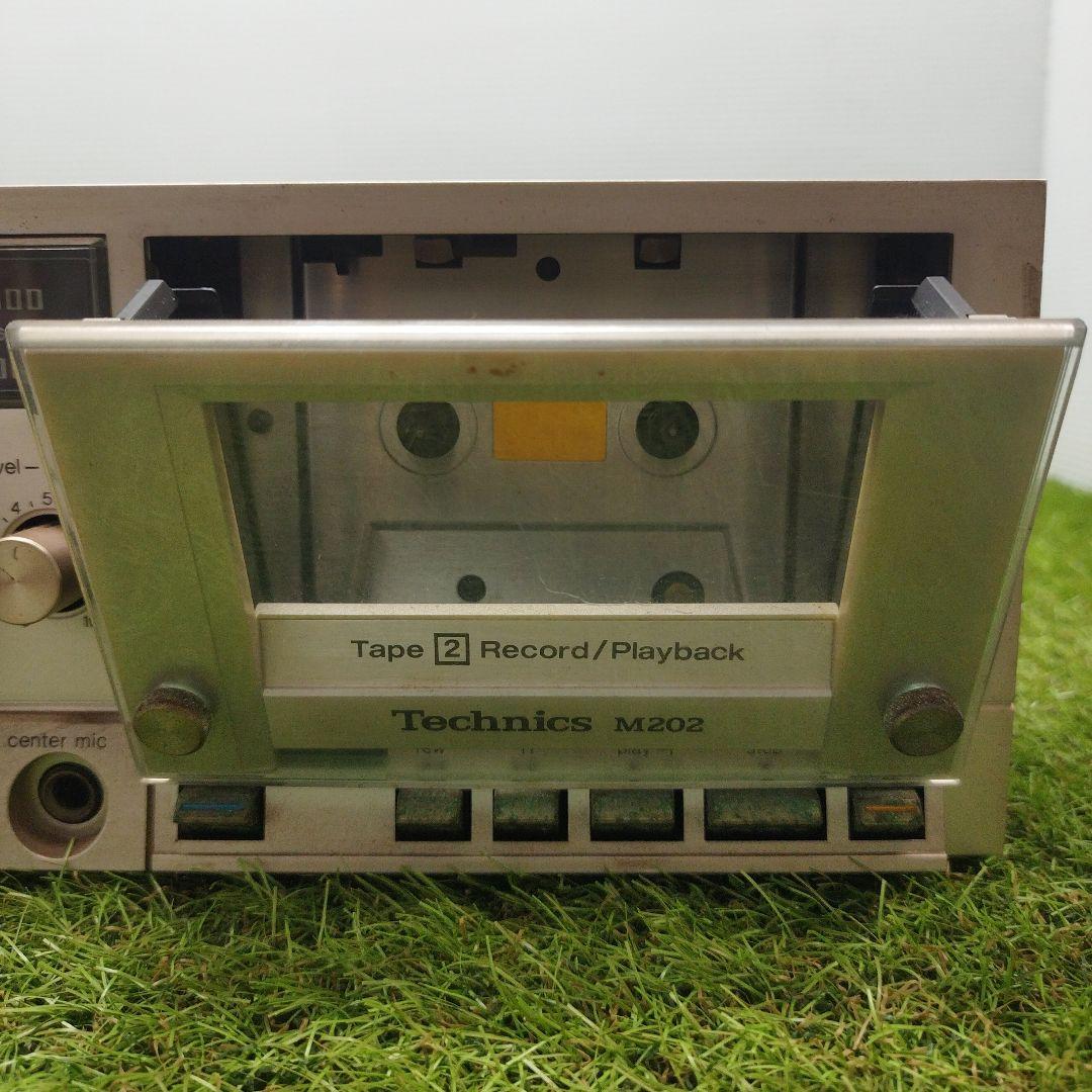 カセットレコーダー ステレオダブルカセットデッキ　Technics-M202