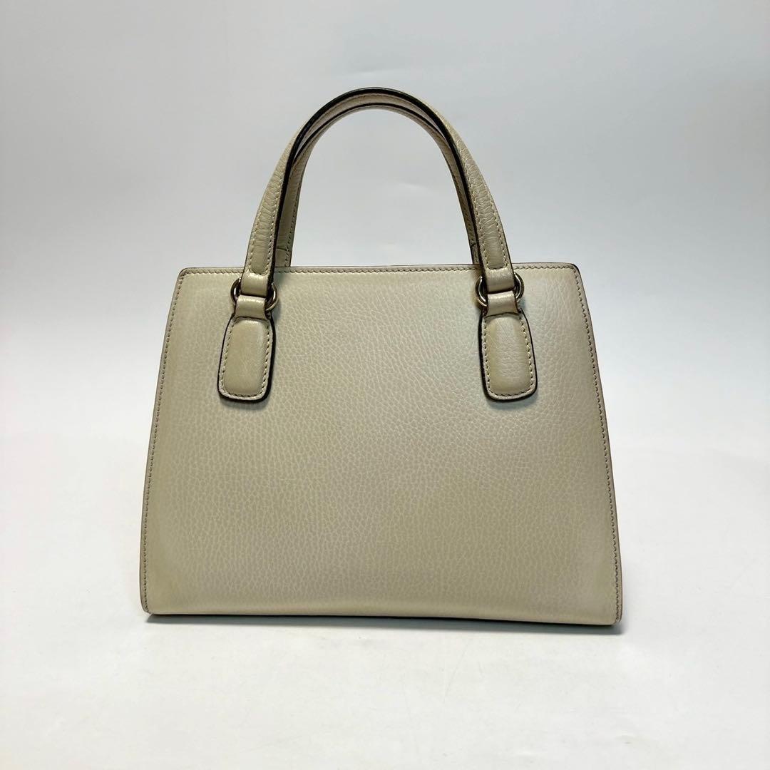 p10【美品】グッチ　GGソーホー レザー　2wayショルダー トートバッグ.