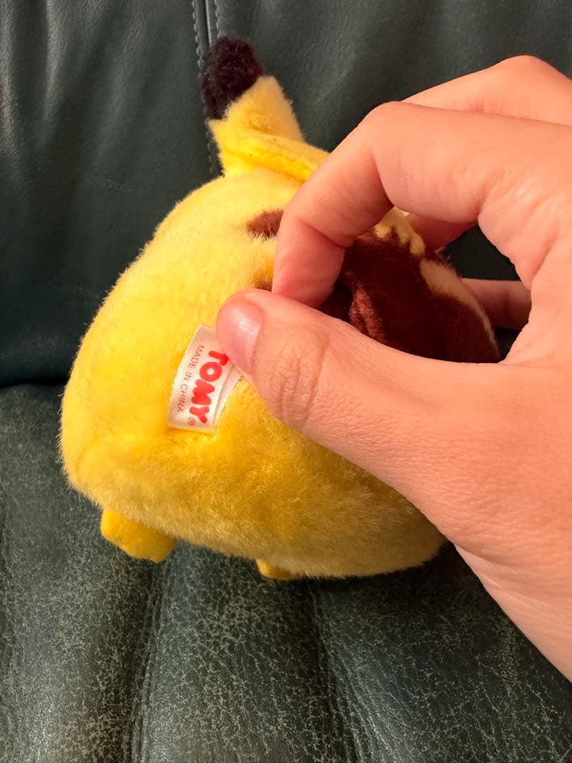 ピカチュウ ぬいぐるみ TOMY 初期　当時物　レトロ