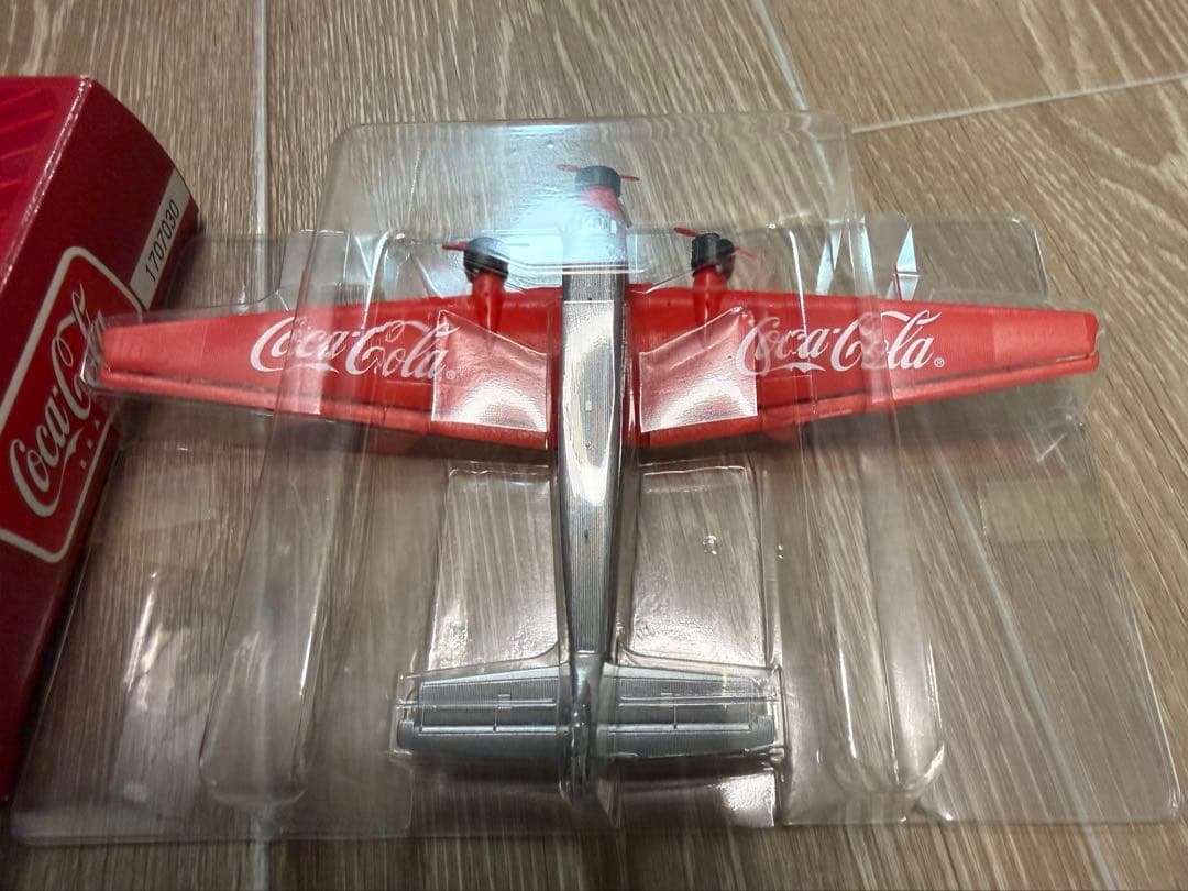 Coca-Cola コカコーラ 航空機模型 3点セット 747 ベルーガ Ju5
