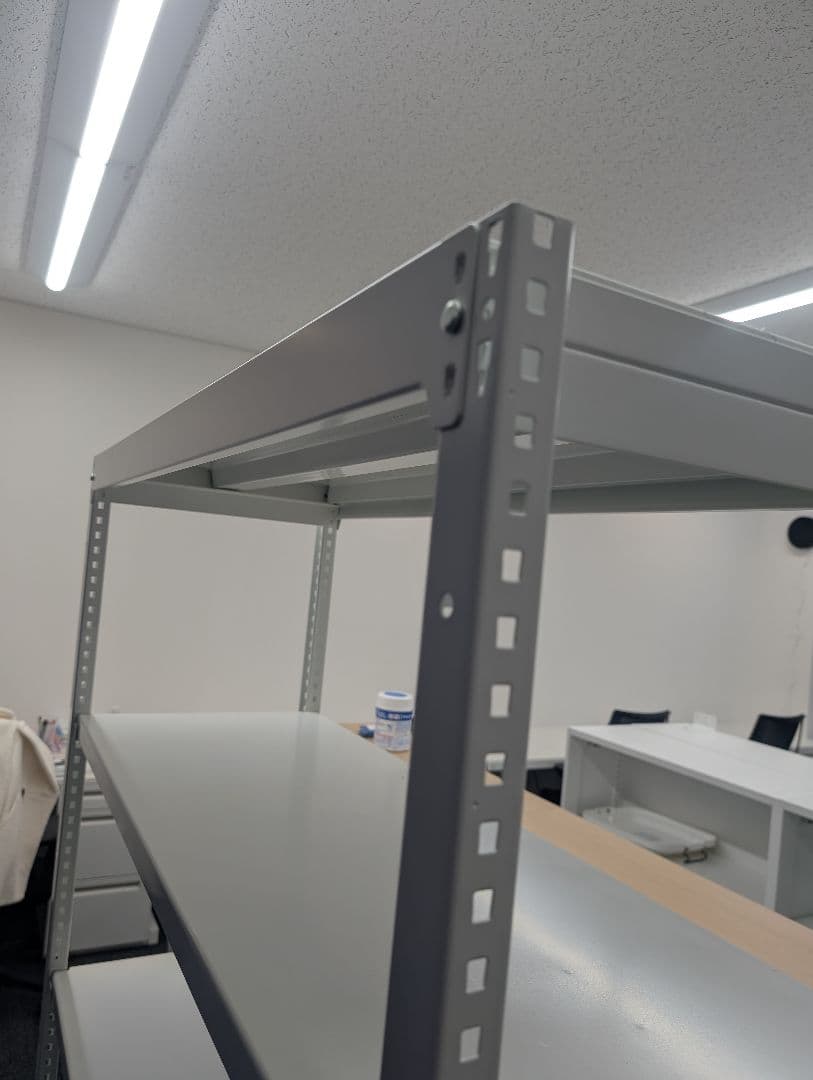 【直接取引限定】オープンラック 5段 ホワイト　キャビネット