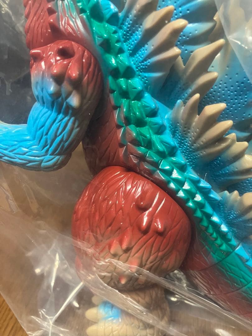 マルサンソフビ　1999 ゴジラ 350 昭和の砂色Ver.