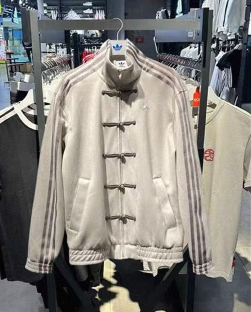 L白　即日　adidas originals アディダス　トラックジャケット