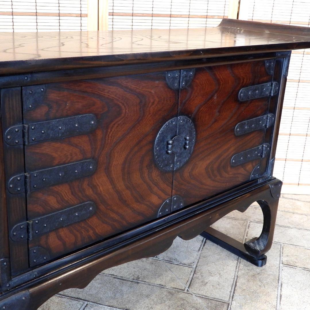 【専用】時代 古美術 李朝家具 飾り棚 収納棚 箪笥 木工芸■A690/4