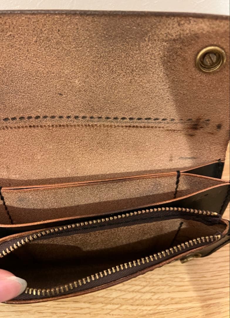 caso works ロングトラッカーウォレット　ビクターコンチョカスタム