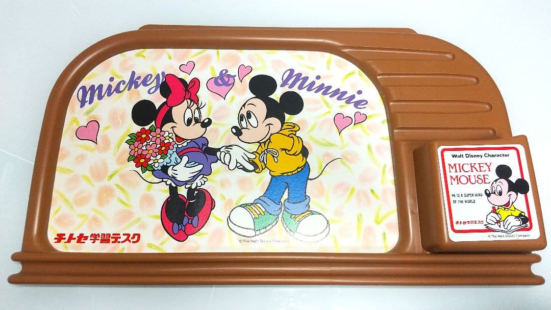 【美品】激レア ちとせ 学習机 ディズニー ミッキー スタンド ポスター