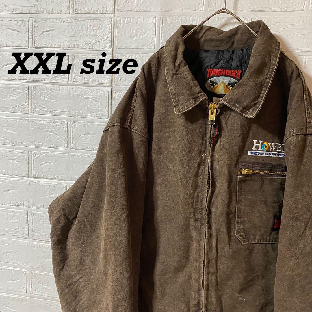 TOUGH DUCK ダック生地　カナダ製デトロイトジャケット　ダークブラウン