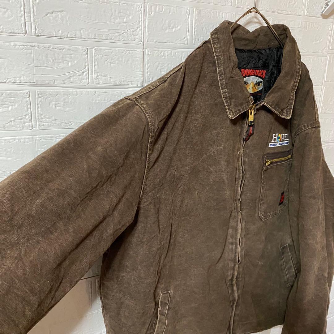 TOUGH DUCK ダック生地　カナダ製デトロイトジャケット　ダークブラウン
