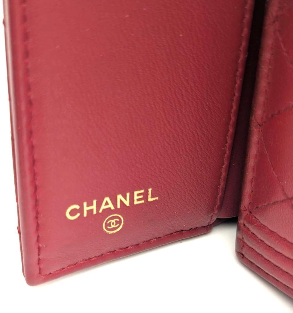 ❤️シャネル 財布　ボーイシャネル マトラッセ ゴールド金具　ラムスキン　正規品