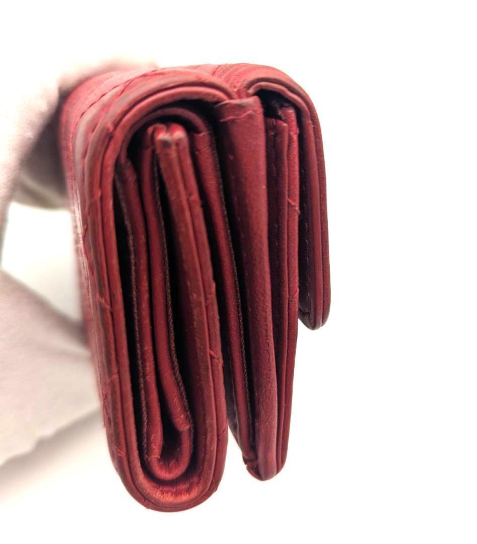 ❤️シャネル 財布　ボーイシャネル マトラッセ ゴールド金具　ラムスキン　正規品