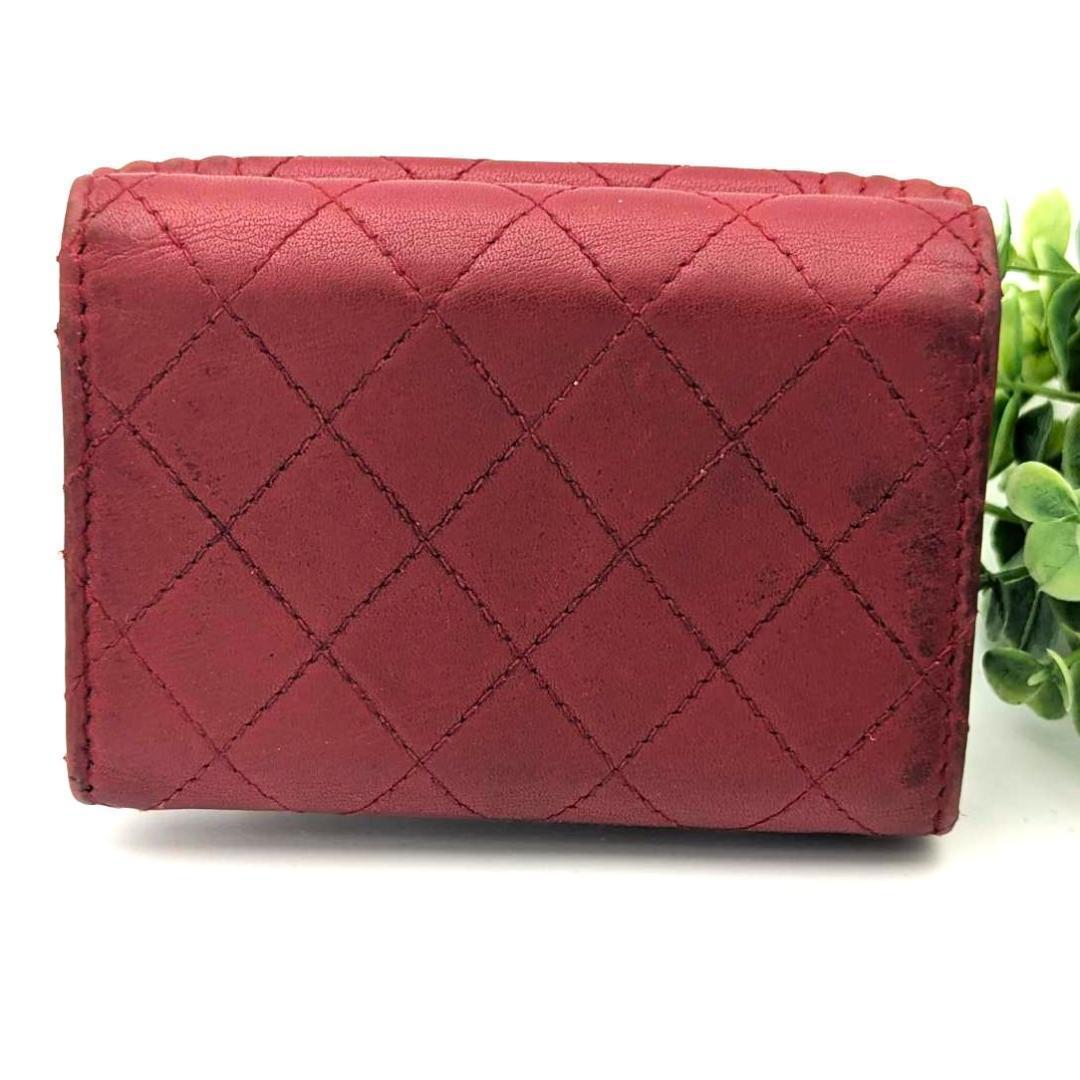 ❤️シャネル 財布　ボーイシャネル マトラッセ ゴールド金具　ラムスキン　正規品