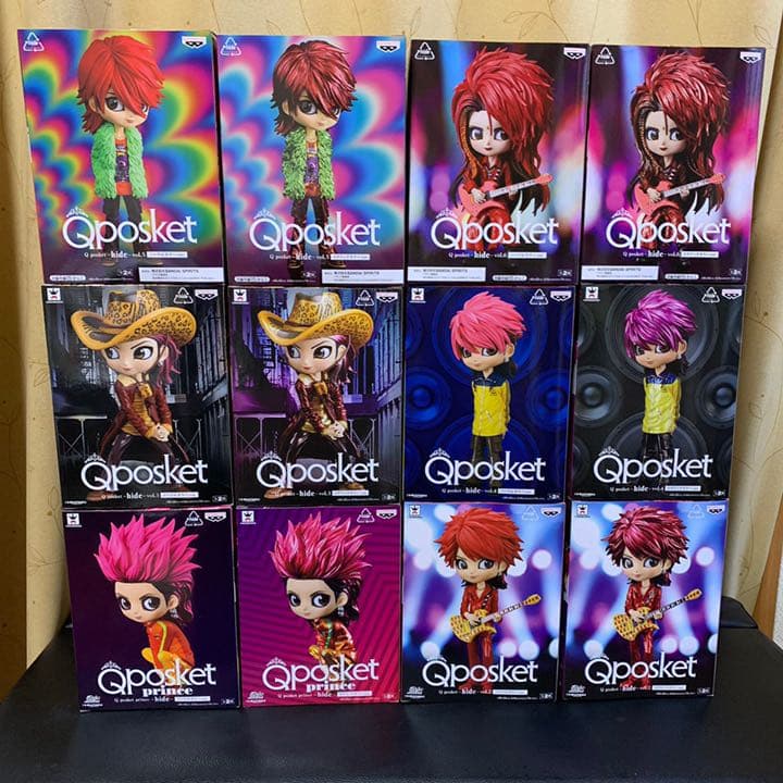 hide Qposket フィギュア 全種類セット プライズ限定