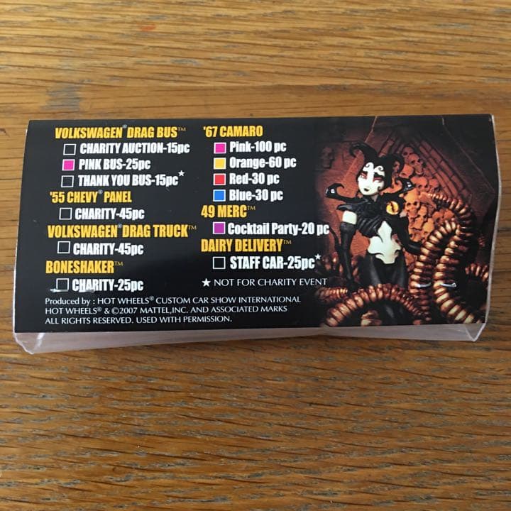 ホットウィール 2007年　OSAKA CUSTOM CAR SHOW VW