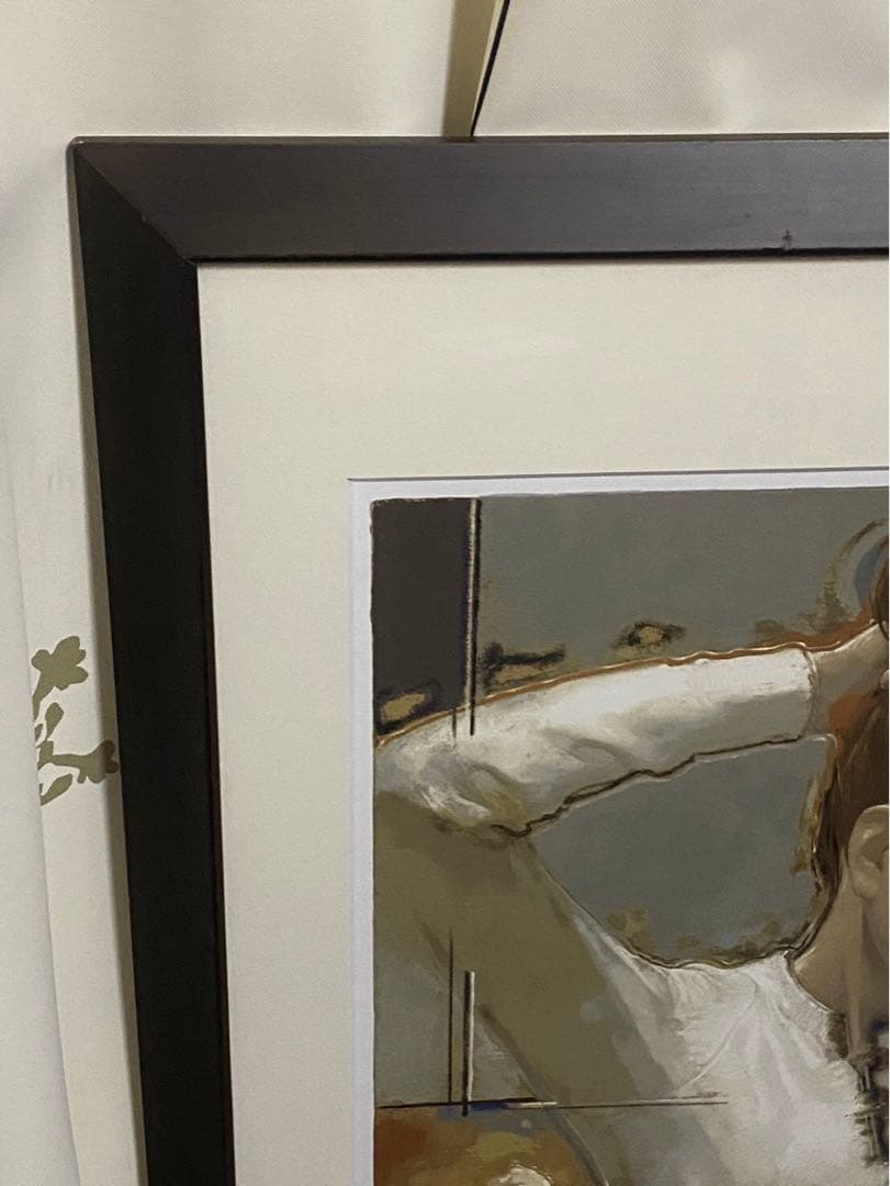 チ*2様 柏本龍太　リトグラフ　直筆サイン　限定300部 額縁額装　インテリア