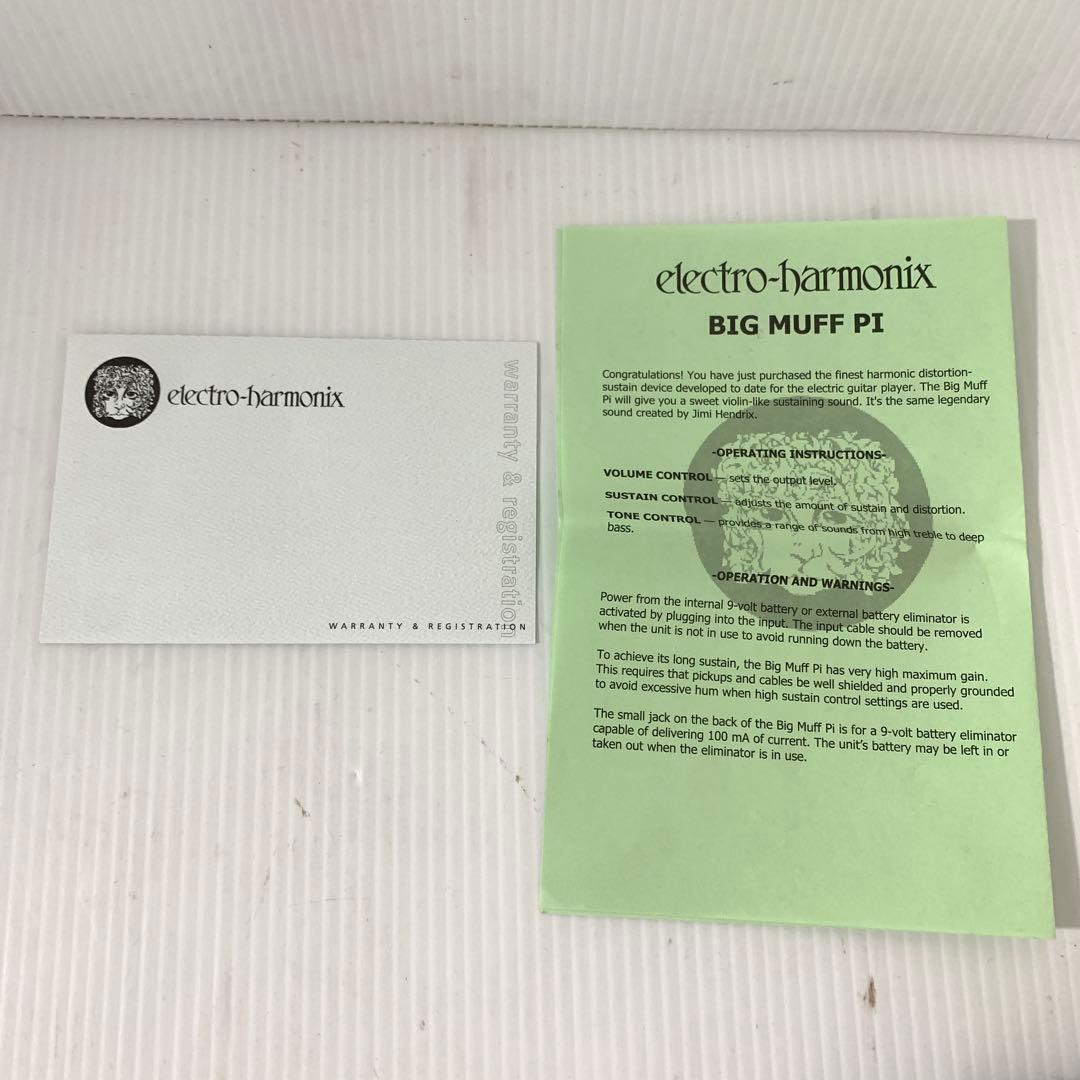 【※動作未確認】BIG MUFF エレクトロハーモニクス　　M70819-9