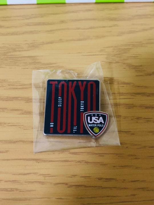 Tokyo 2020 オリンピック バッチ セット　アメリカ　水球チーム