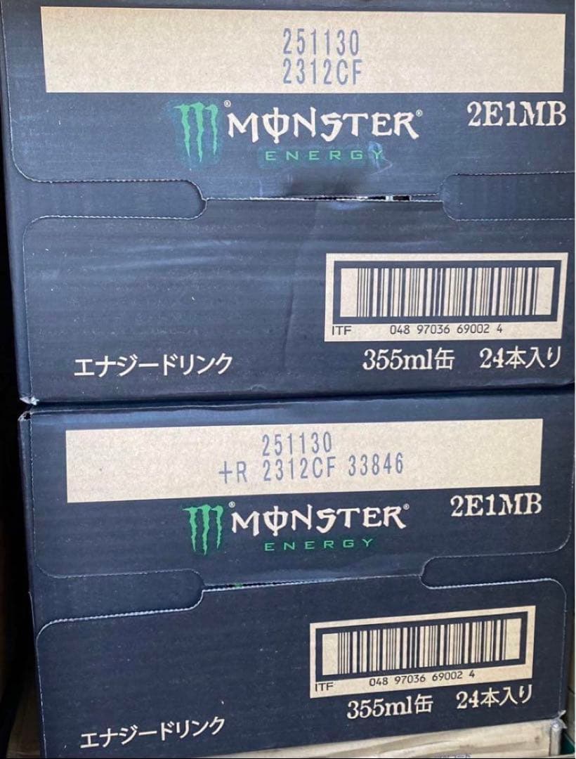 ナ*★様 モンスターエナジードリンク 355ml 48本