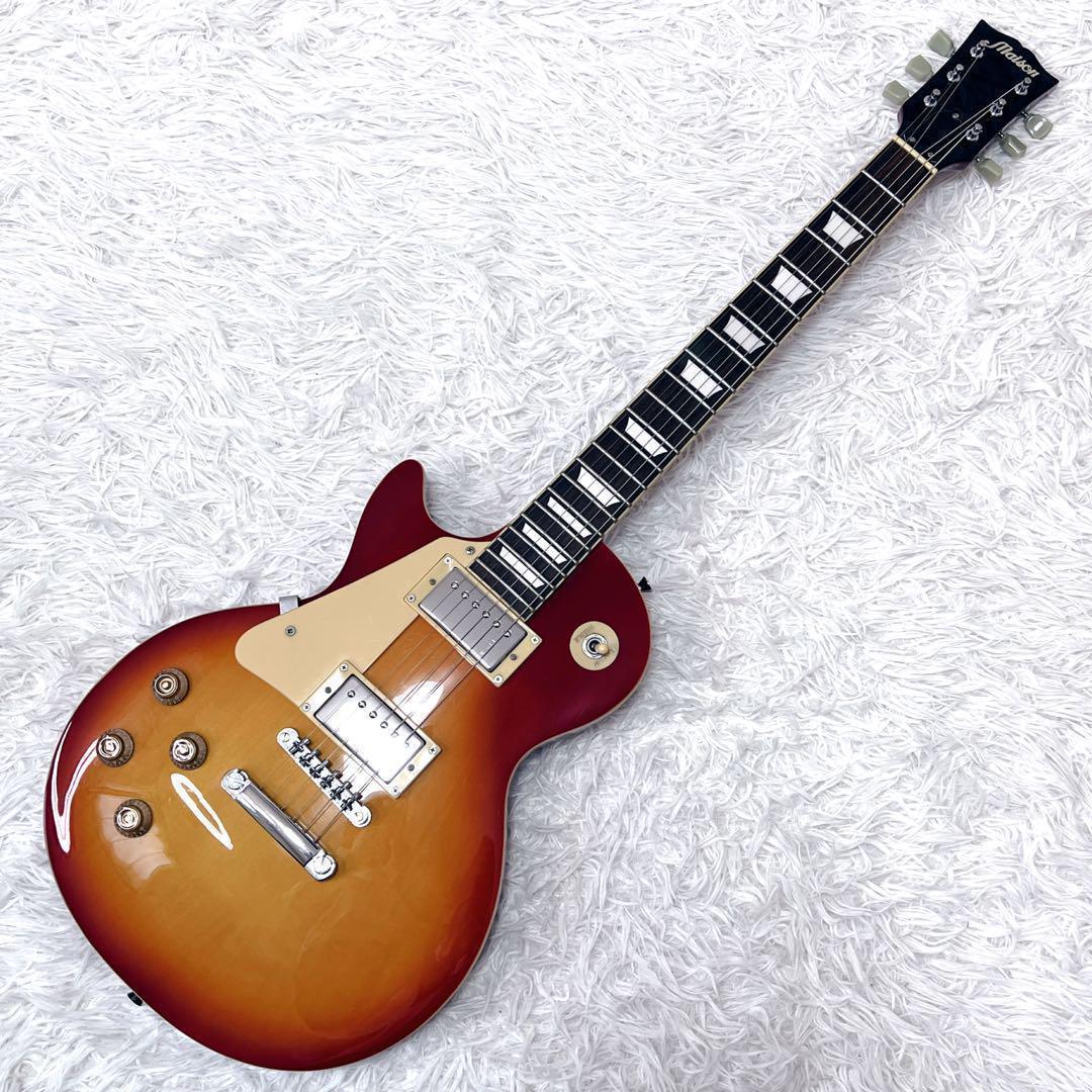 希少【美品】Maison レスポール レフティ 左利き チェリーサンバースト