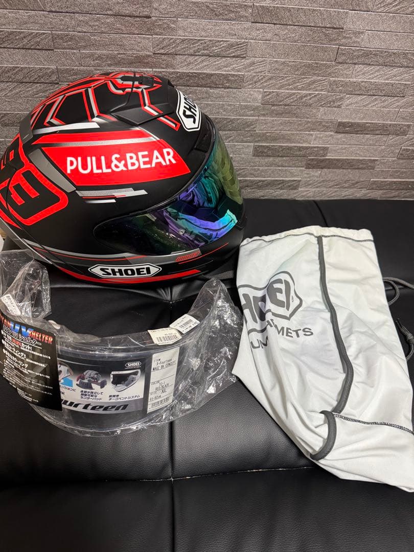 SHOEI フルフェイスインカム付き