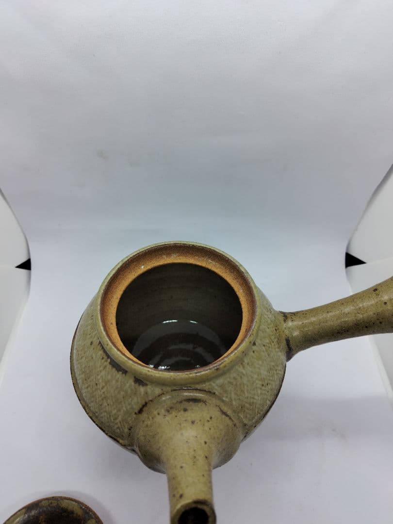 滅多に出会えない逸品！人間国宝島岡達三の象嵌縄文煎茶器、特別価格で！