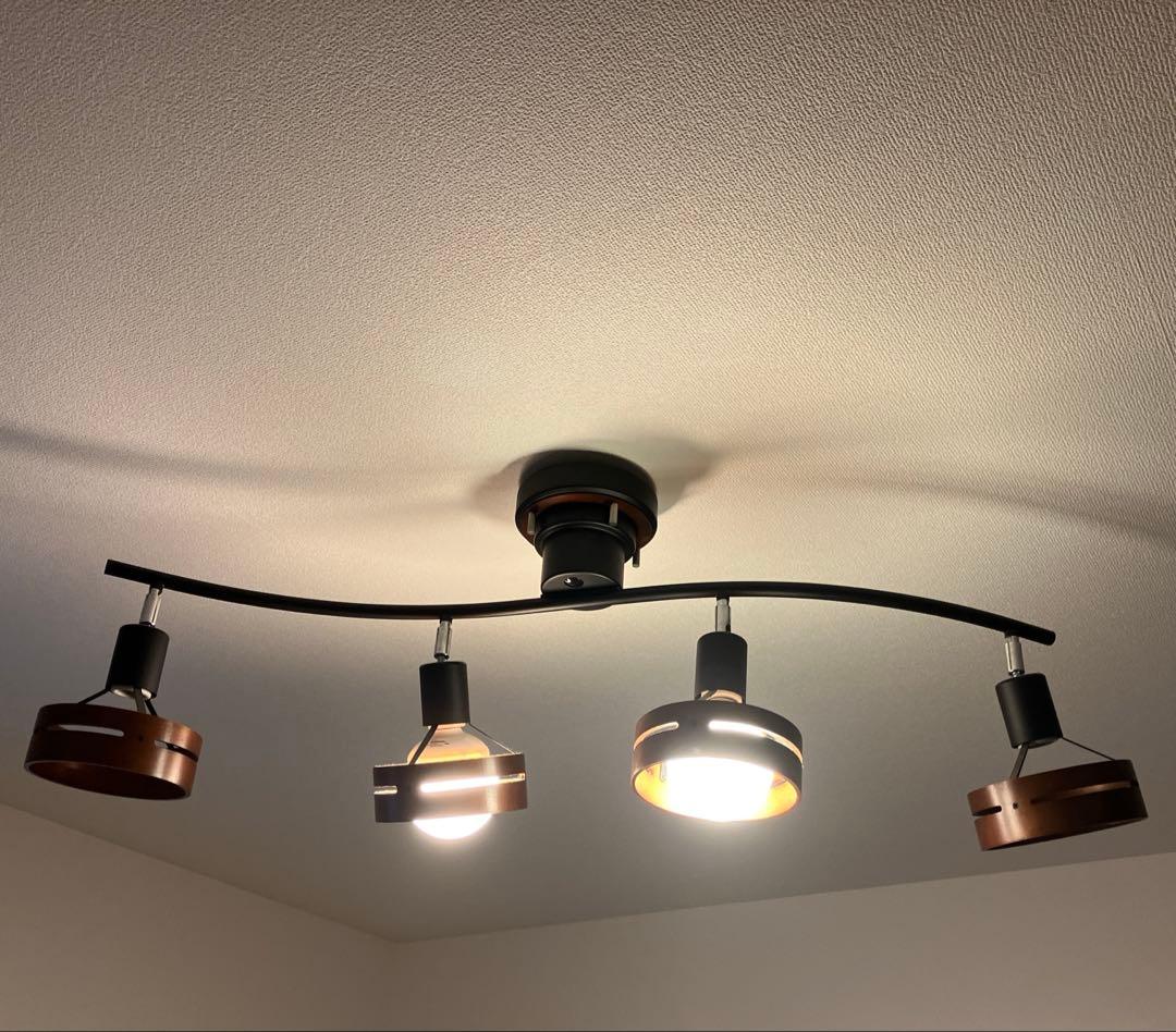 Arche アーチェ インターフォルムシーリングライト　ブラック