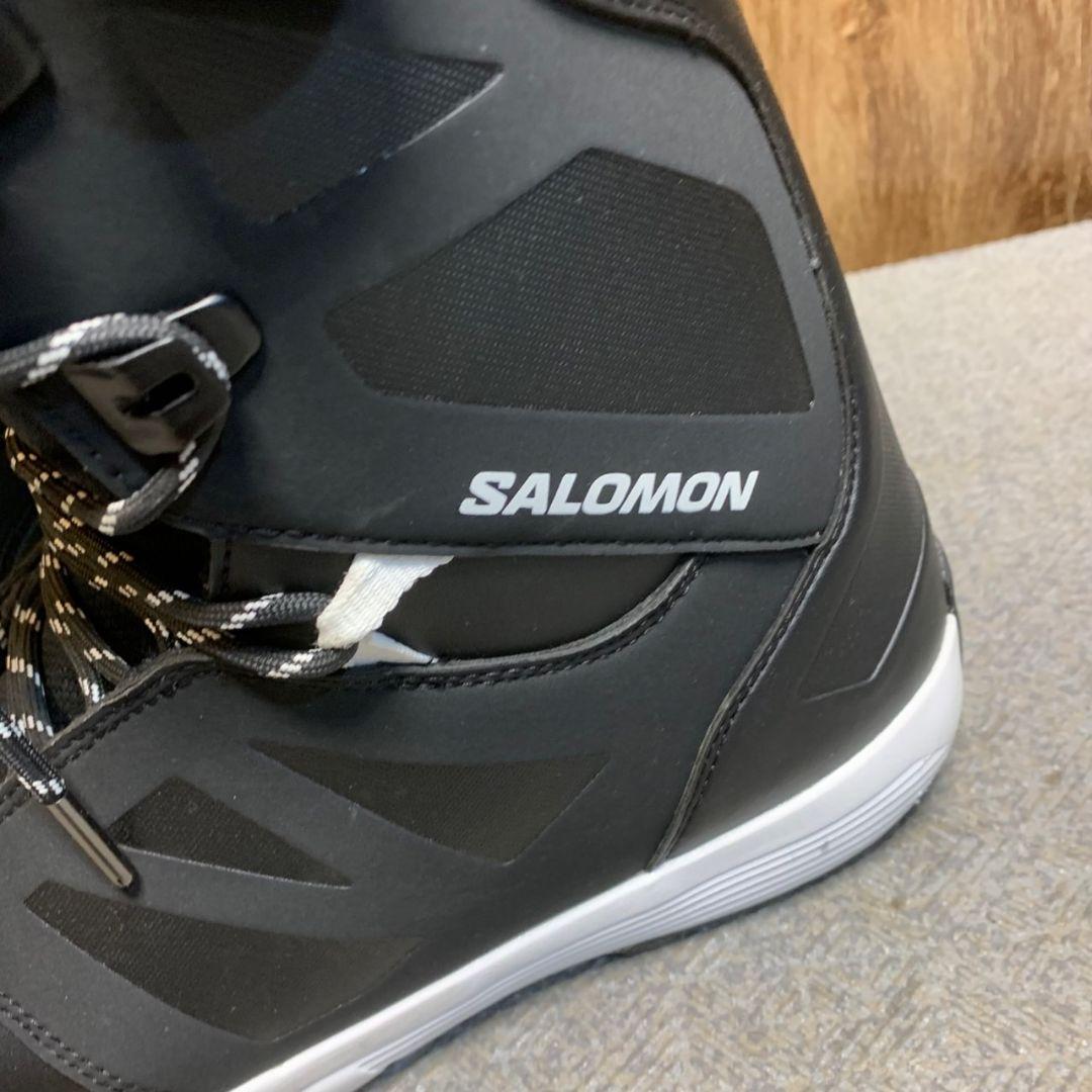 H253\" SALOMON LAUNCH スノーボードブーツ ブラック/ホワイト