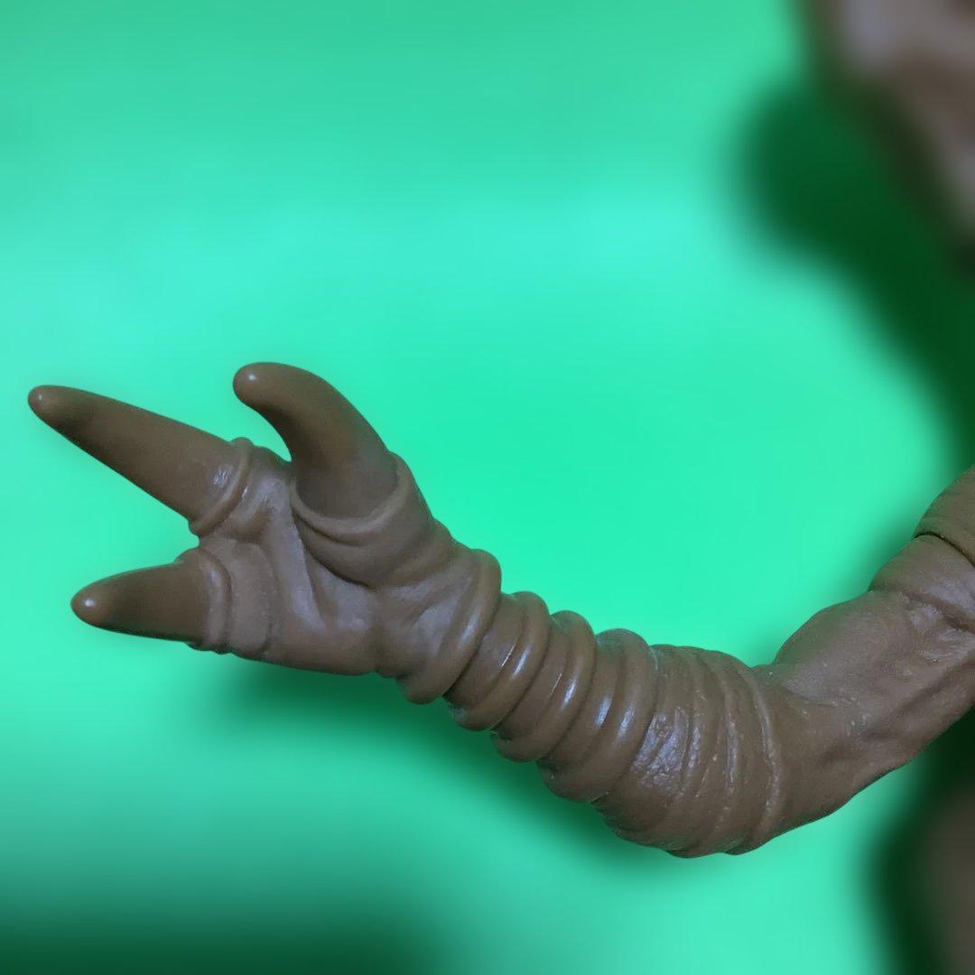 ビリケン商会★ソフビ★ガレージキット★レーザーブラスト★トカゲ宇宙人★組み立て済