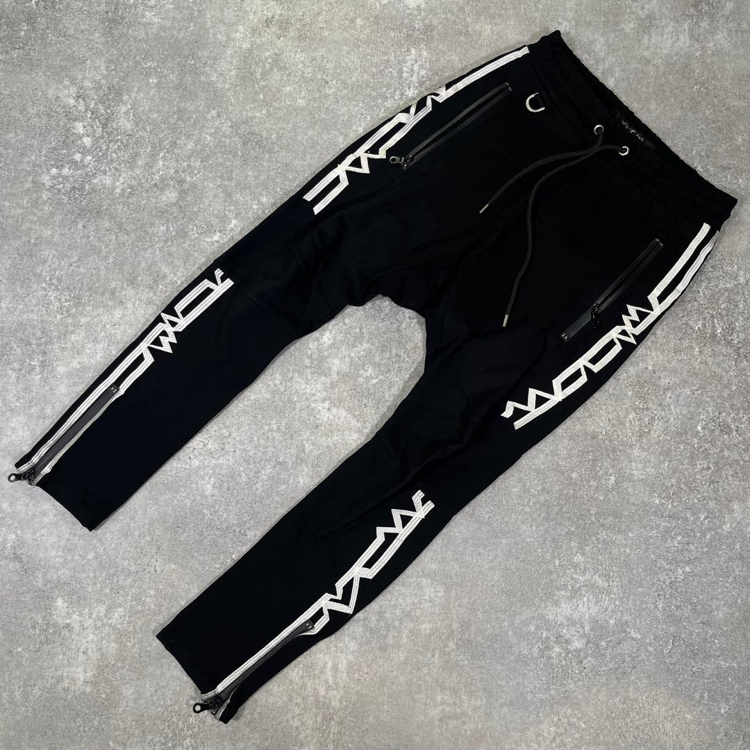 NO ID. サルエルパンツ　ジャージ【１】サイドライン　モード