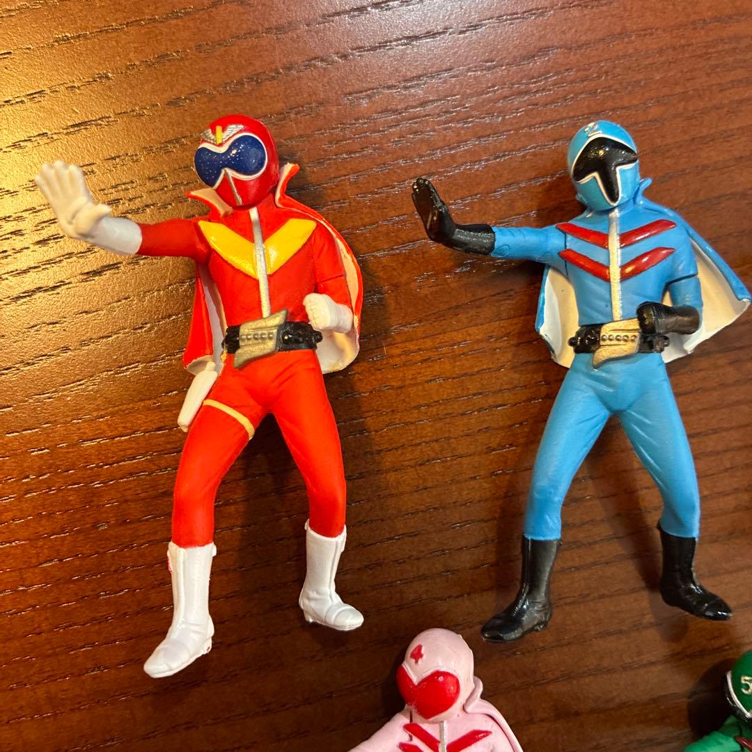 秘密戦隊ゴレンジャー　フィギュア5体セット