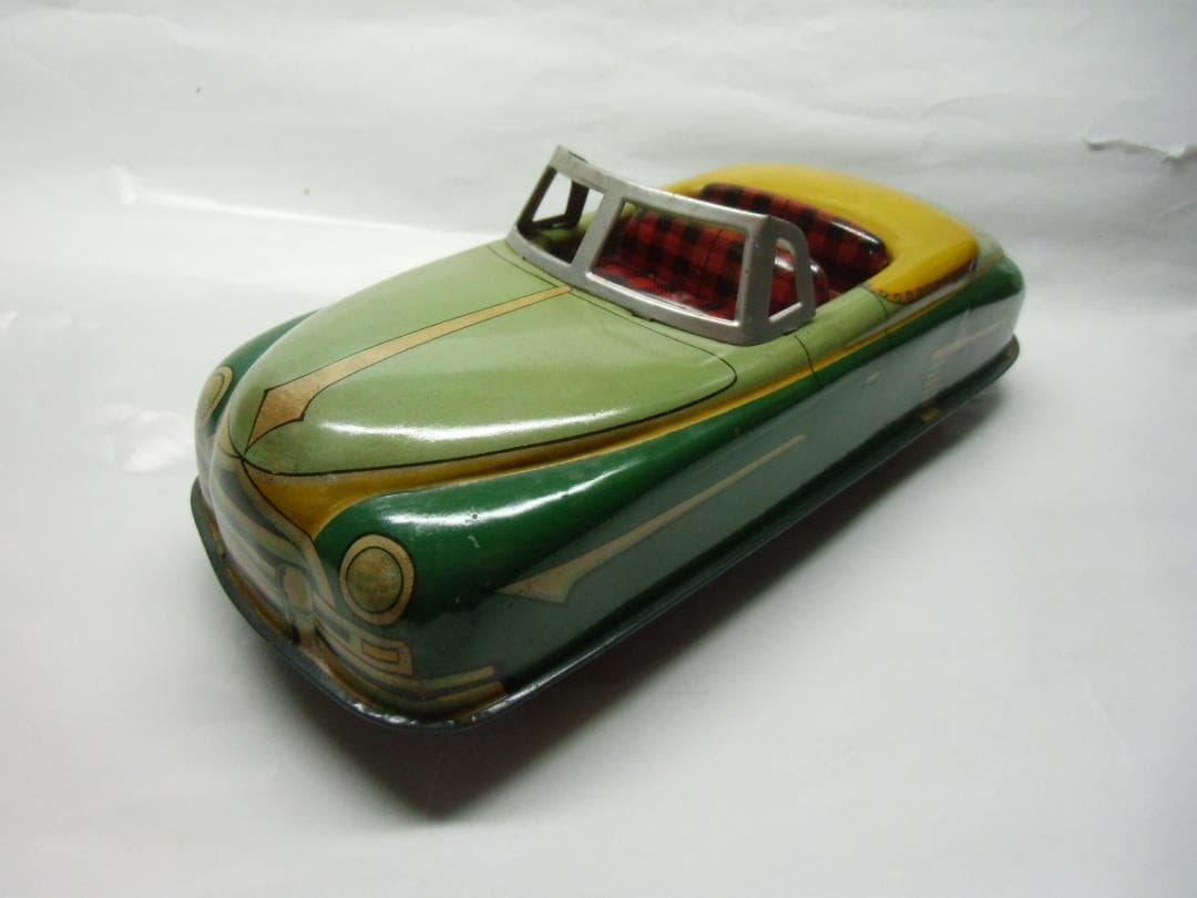 ヴィンテージ・ブリキカー　増田屋斎藤貿易 ポルシェ？タイプ（箱無し・中古品）