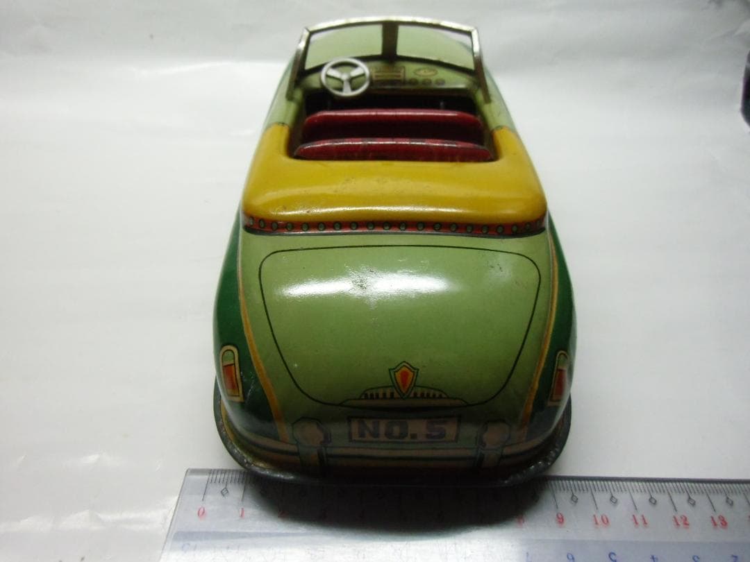 ヴィンテージ・ブリキカー　増田屋斎藤貿易 ポルシェ？タイプ（箱無し・中古品）