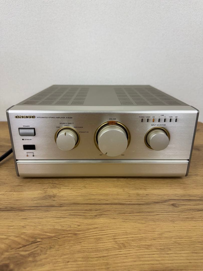 動作品 ONKYO A-922M プリメインアンプ