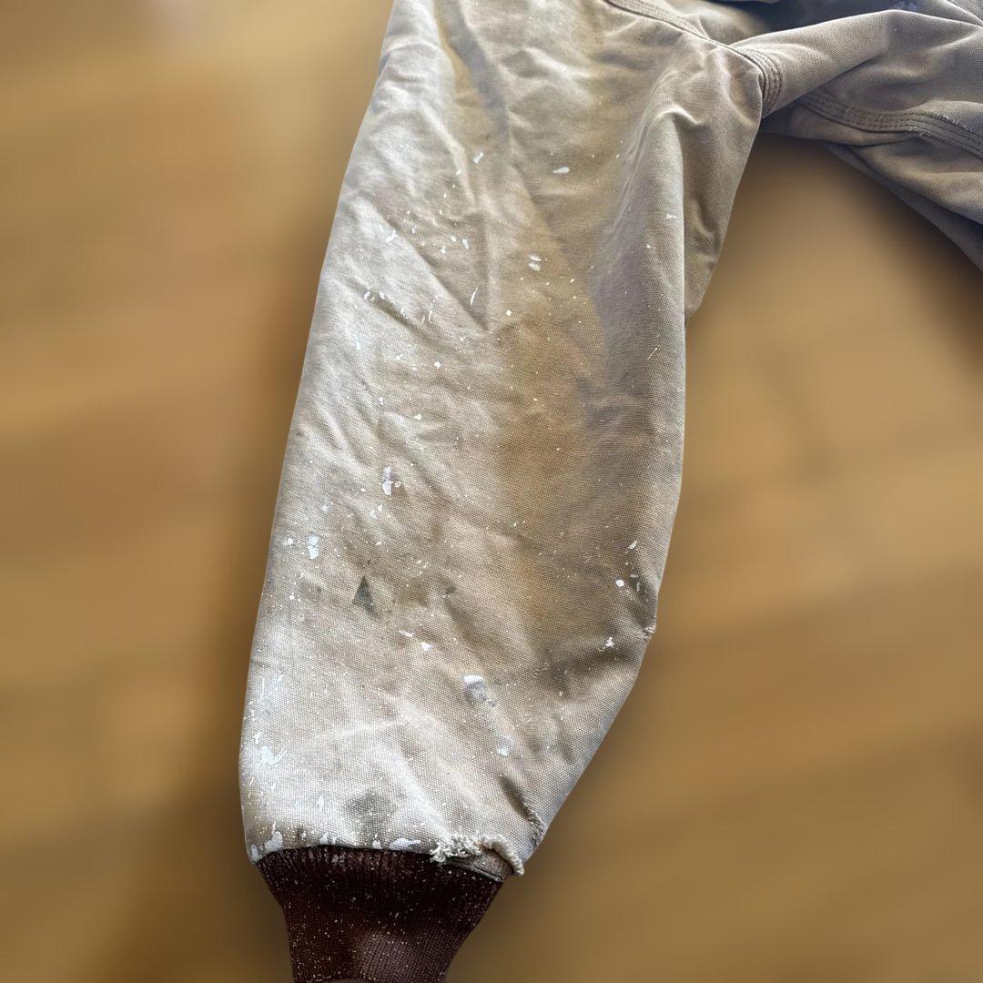 当時物Carhartt フード付きベージュジャケット