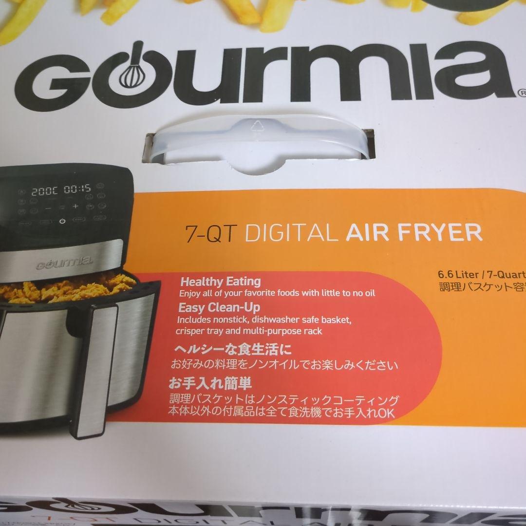 新品未使用　Gourmia 7-QT デジタルエアフライヤー