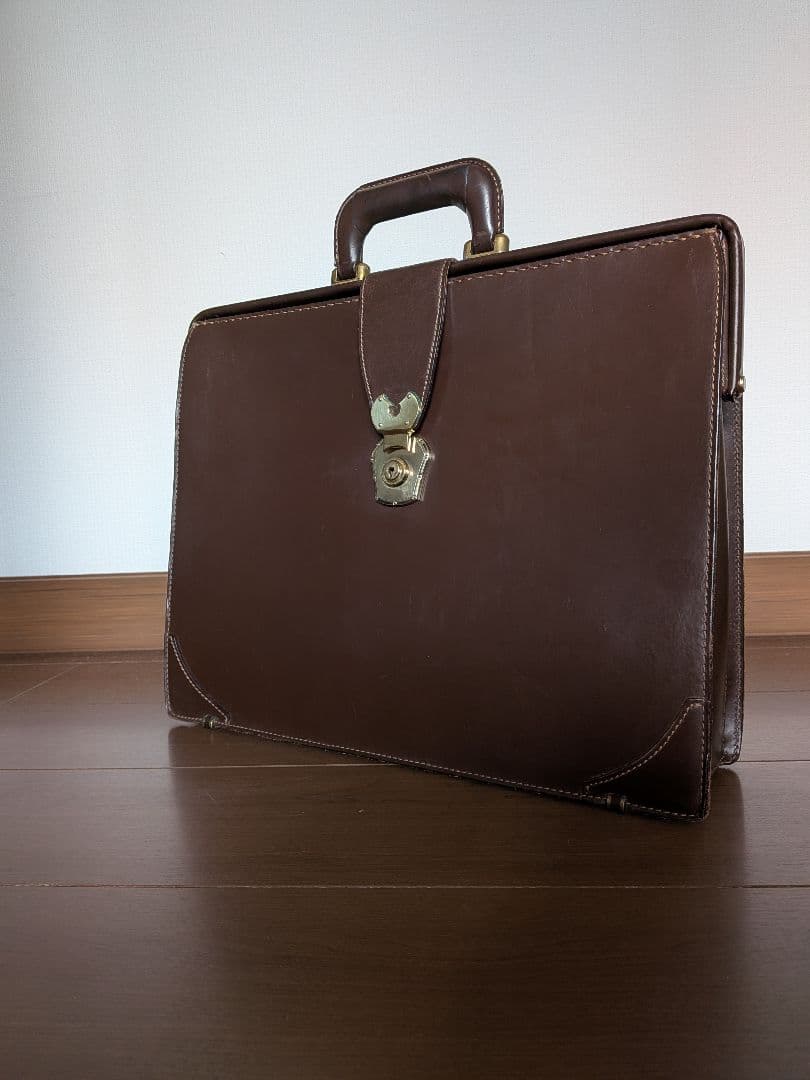 土屋鞄製造所　ブライドルレザー　ダレスバッグ