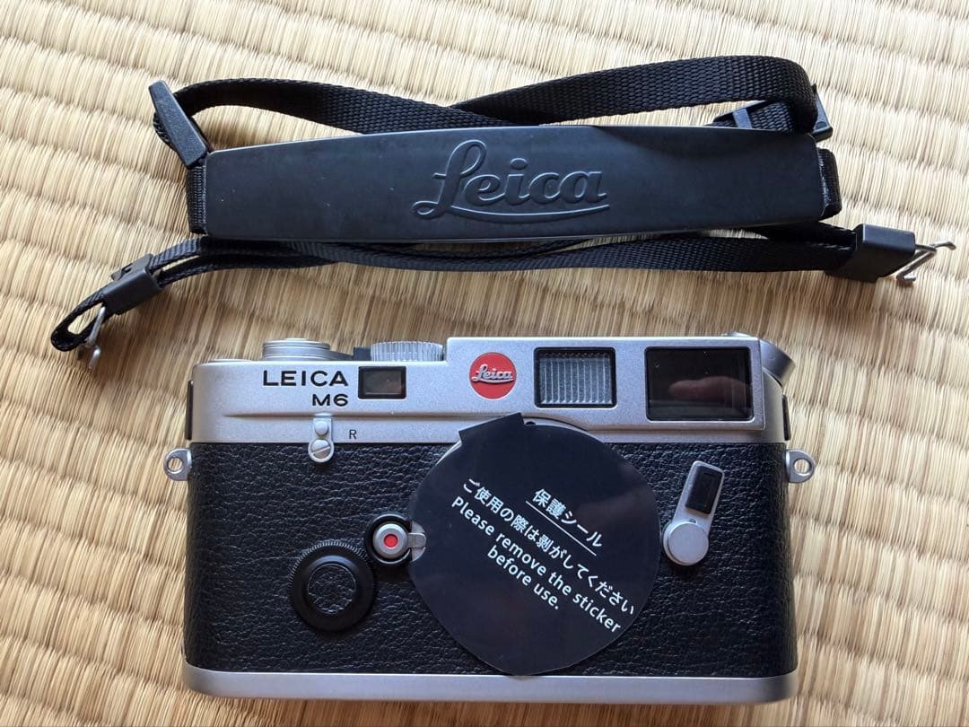 【超美品】ライカLeica M6 シルバー 0.72⭐️おまけ付き⭐️