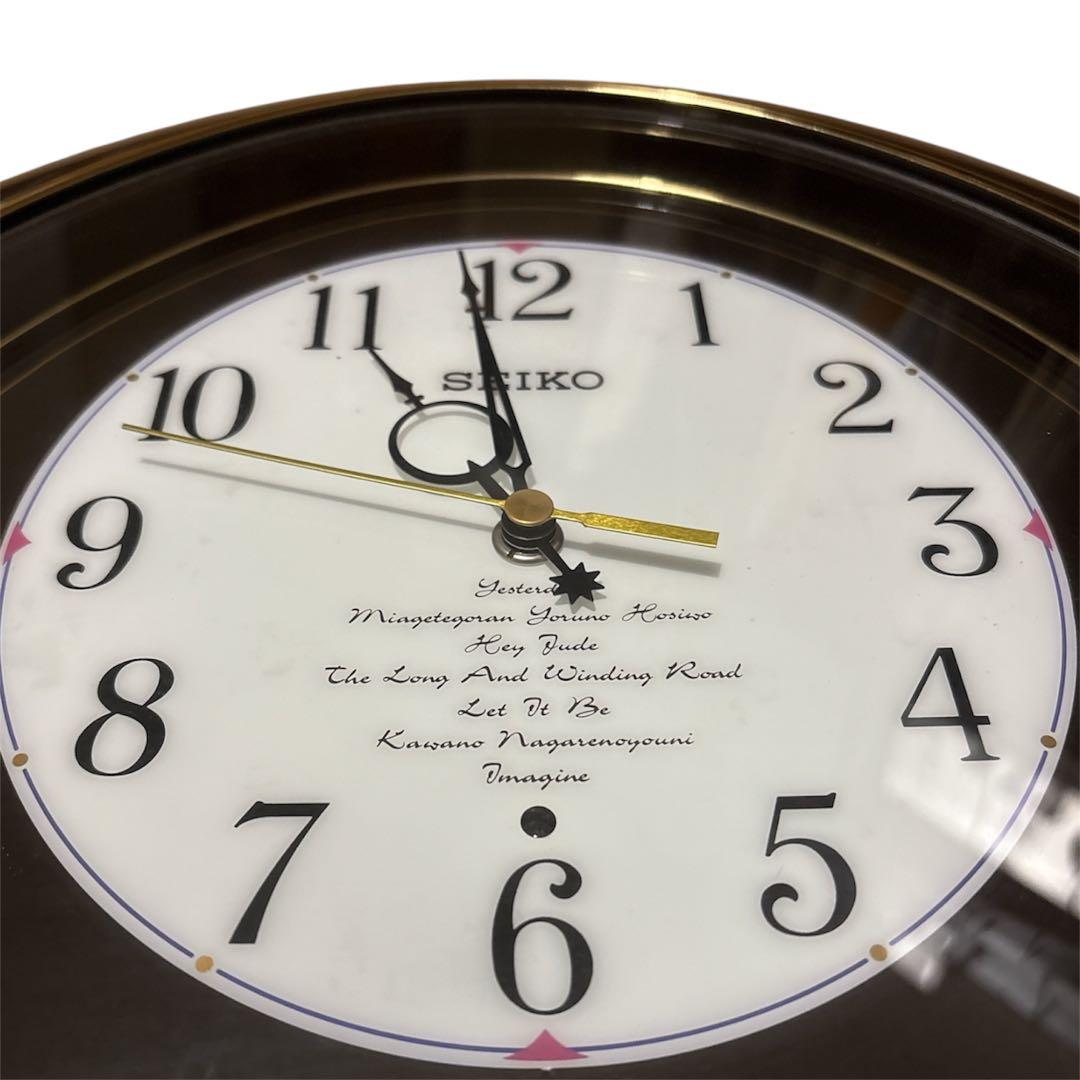 SEIKO セイコー　からくり時計　電波時計　ウェーブシンフォニー　RE551B