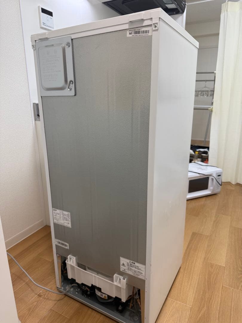 ホワイト冷蔵庫 上下二段式