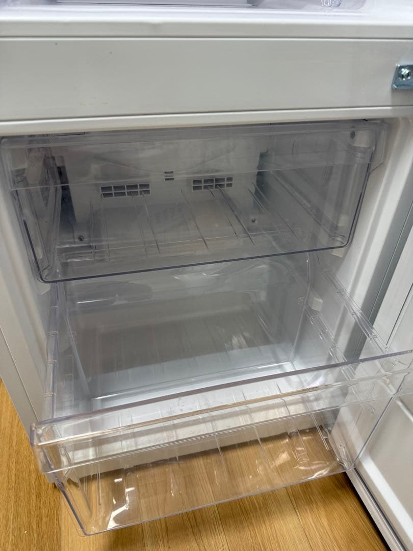 ホワイト冷蔵庫 上下二段式