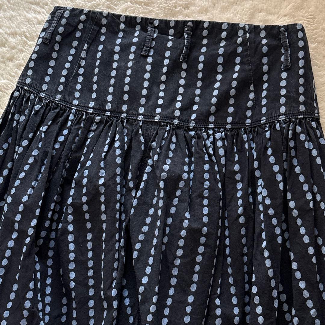 KAPITAL キャピタル　シャンデリアパンツ　ドット　インディゴ