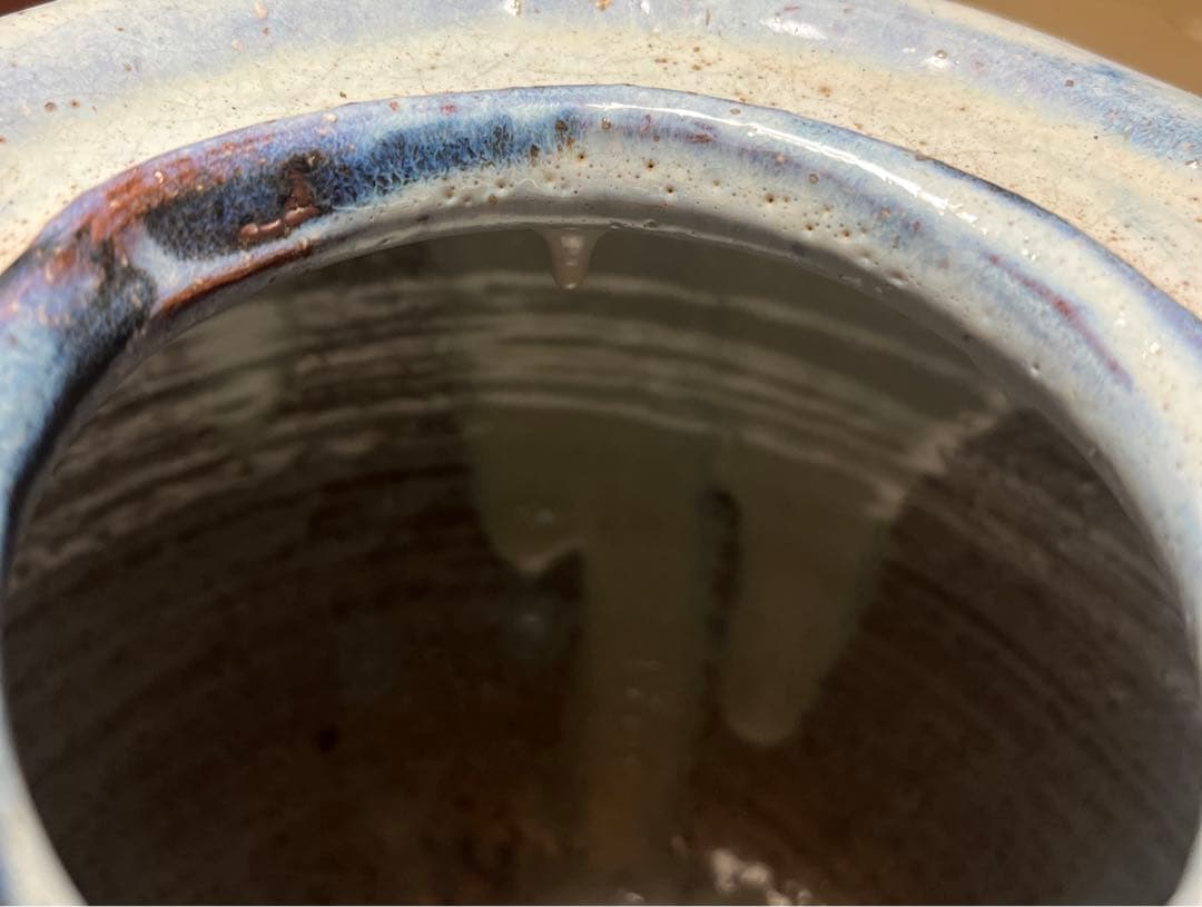 萩焼　壺　花瓶　花器　窯