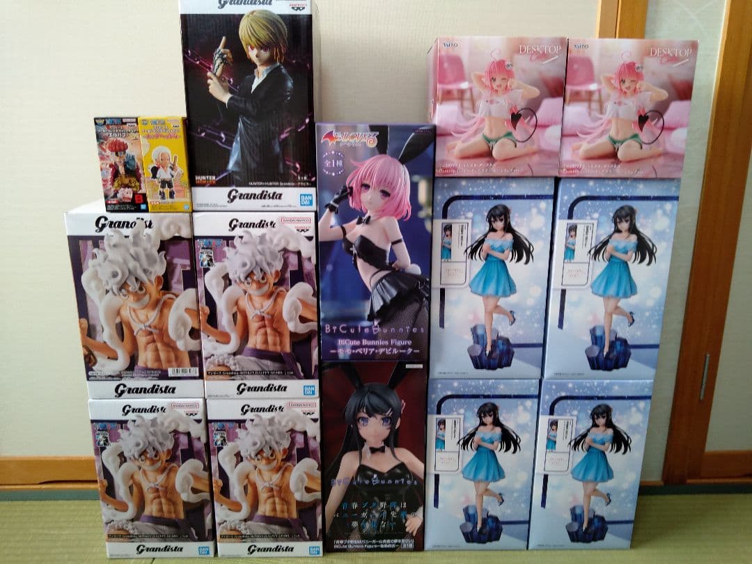 まとめ売り　ワンピース　ハンターハンター　美少女系　フィギュア　15点セット