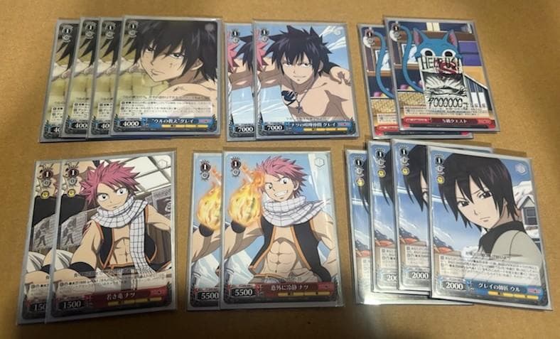 WS　フェアリーテイル　デッキ　旧弾のみ　レアスリーブ付き