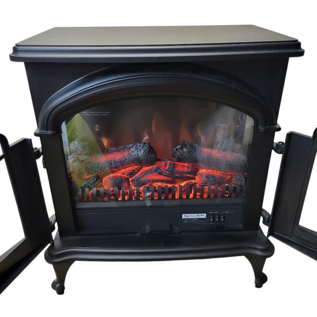 美品 ニトリ 暖炉型ファンヒーター BLT-999B-3 2021年製