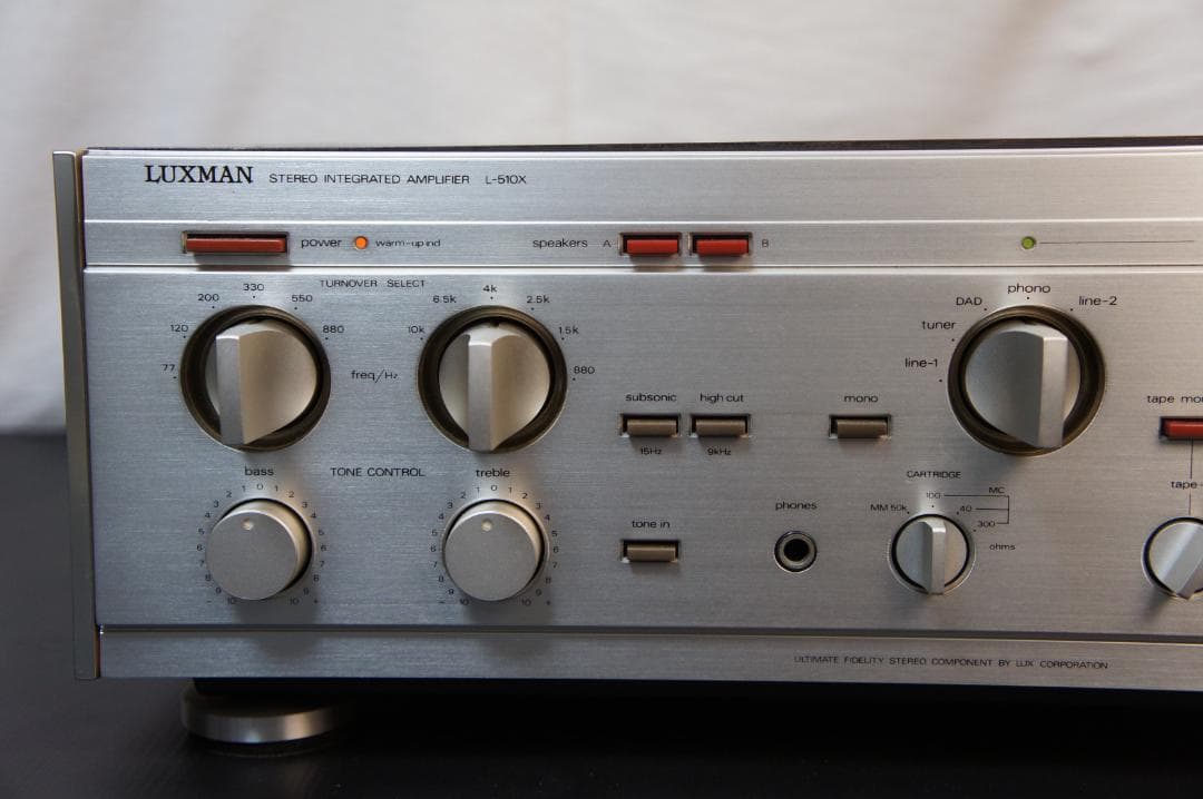 Luxman L-510X プリメインアンプ 整備済みの完動品