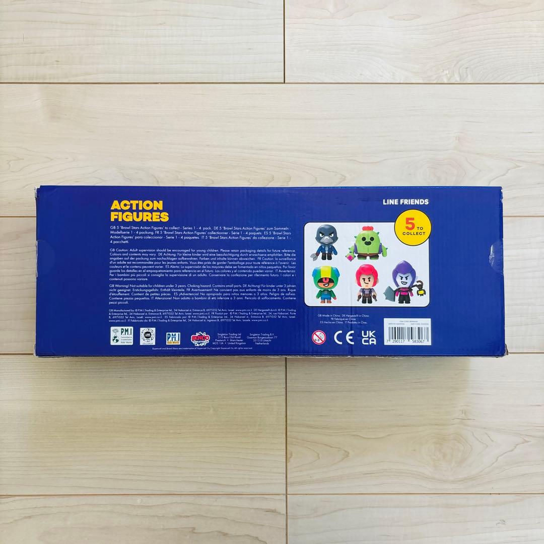 Brawl Stars ブロスタ　フィギュア スパイク　コルト　レオン　クロウ