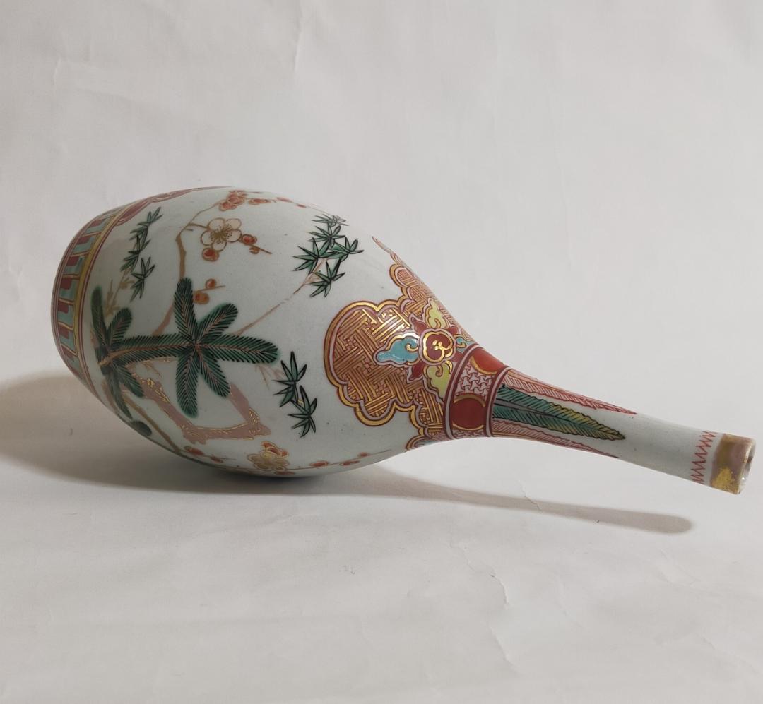 九谷焼御神酒徳利松竹梅初春